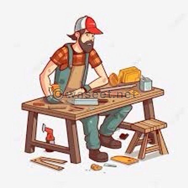 A furniture carpenter is required with experience in sofa sets 0