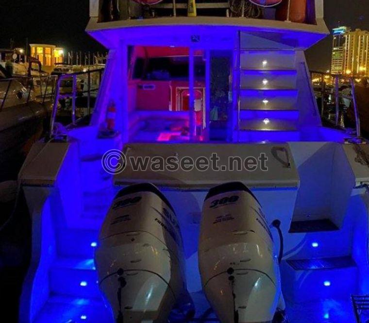 For rent a two-floor Vip yacht 1