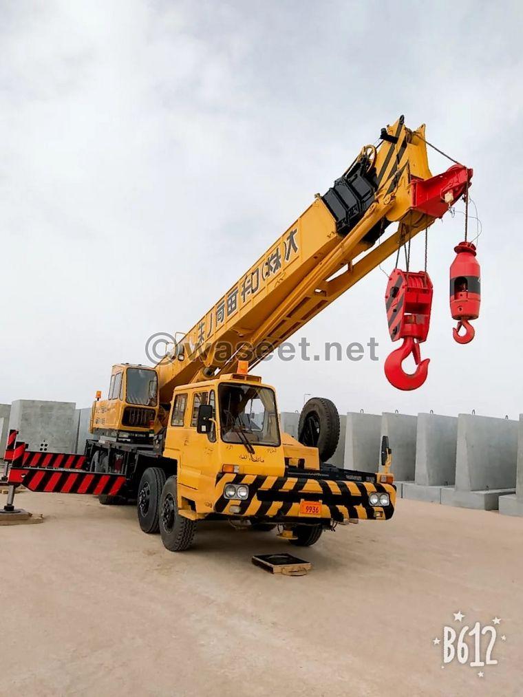 Renting a lorry, crane, boom truck in all Kuwait, 24 hours  4