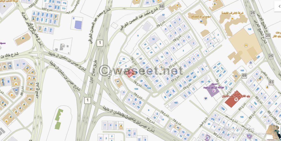 Investment land for sale in Bneid Al Qar with a medical clinic license 0