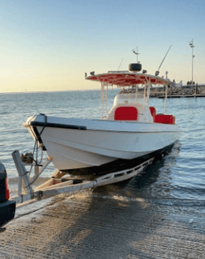 A 33-foot cruiser, model 2013, is available for sale