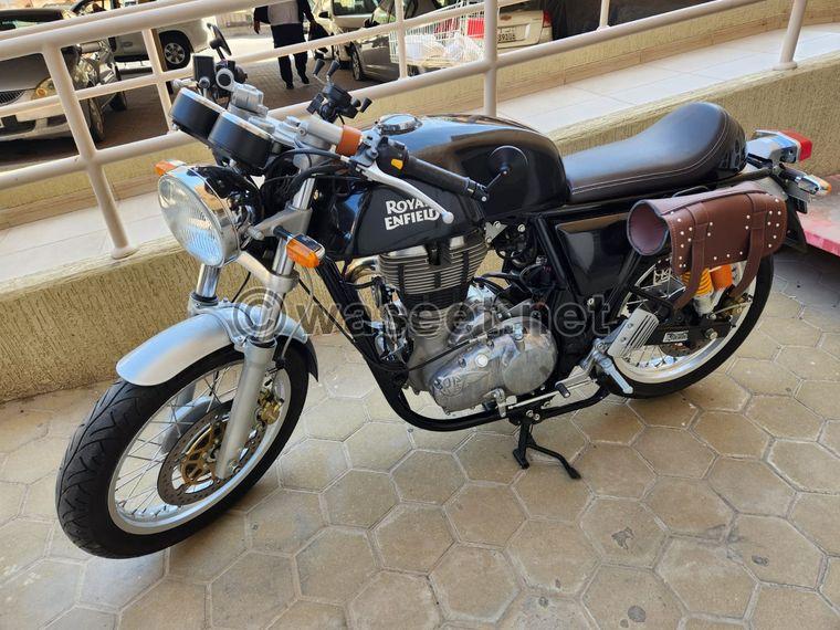 For sale immediately 2018 Royal Enfield Continental GT 535, like new 2